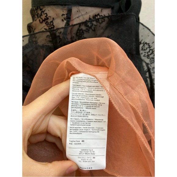 Valentino silk tutu skirt, size 40 IT - Picture 9 of 11